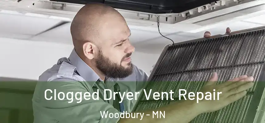 Clogged Dryer Vent Repair Woodbury - MN